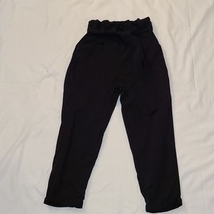 Topshop Paperbag Ankle Pants
